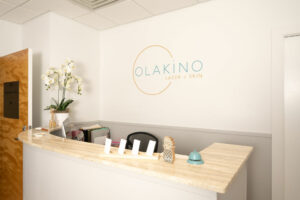 Olakino Laser + Skin Reception and Welcome Desk